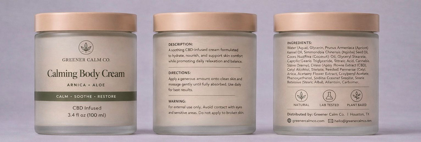 Calming Body Cream