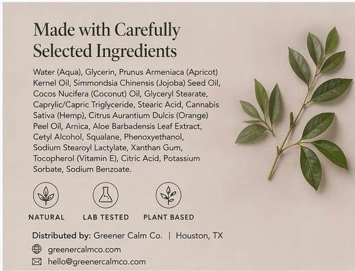 Calming Body Cream